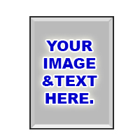 7x9 - Full Print Beveled 