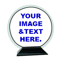 8 diam Flat Bottomed Circle