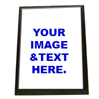 9X12 Black Ogee Edge 