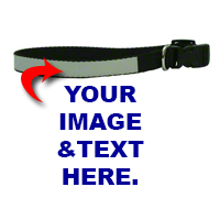 Black Pet Collar - 16 to 20 